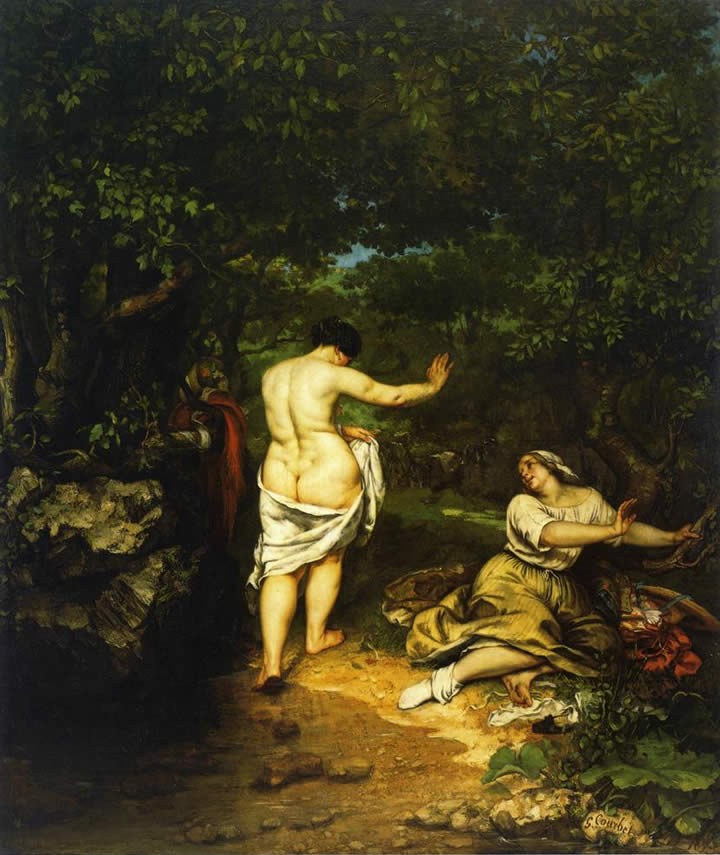 Gustave Courbet The Bathers